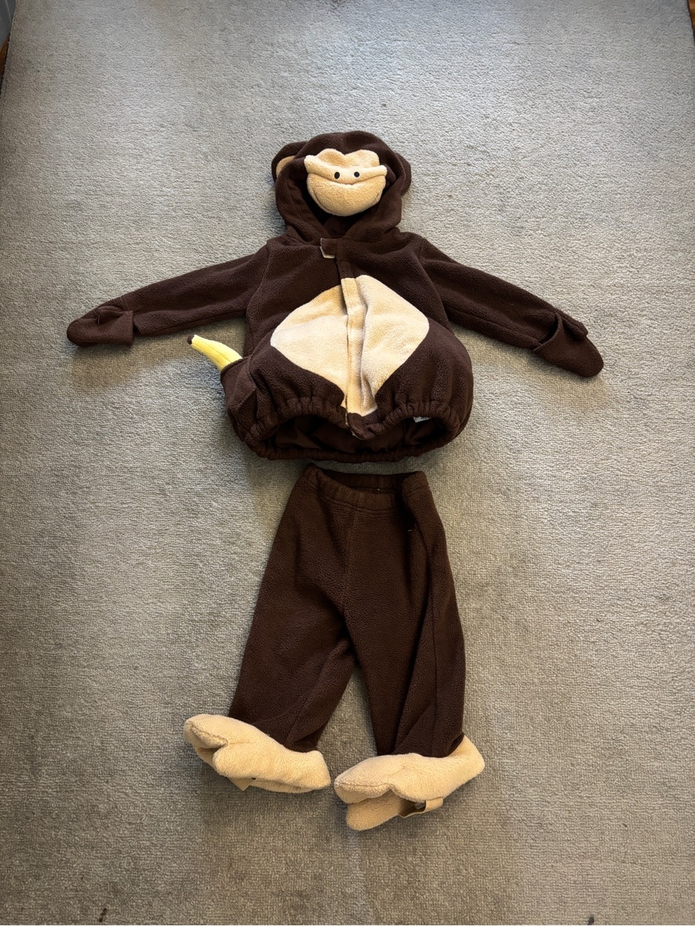 Old Navy Monkey Halloween Infant Toddler Dress Up Costume
